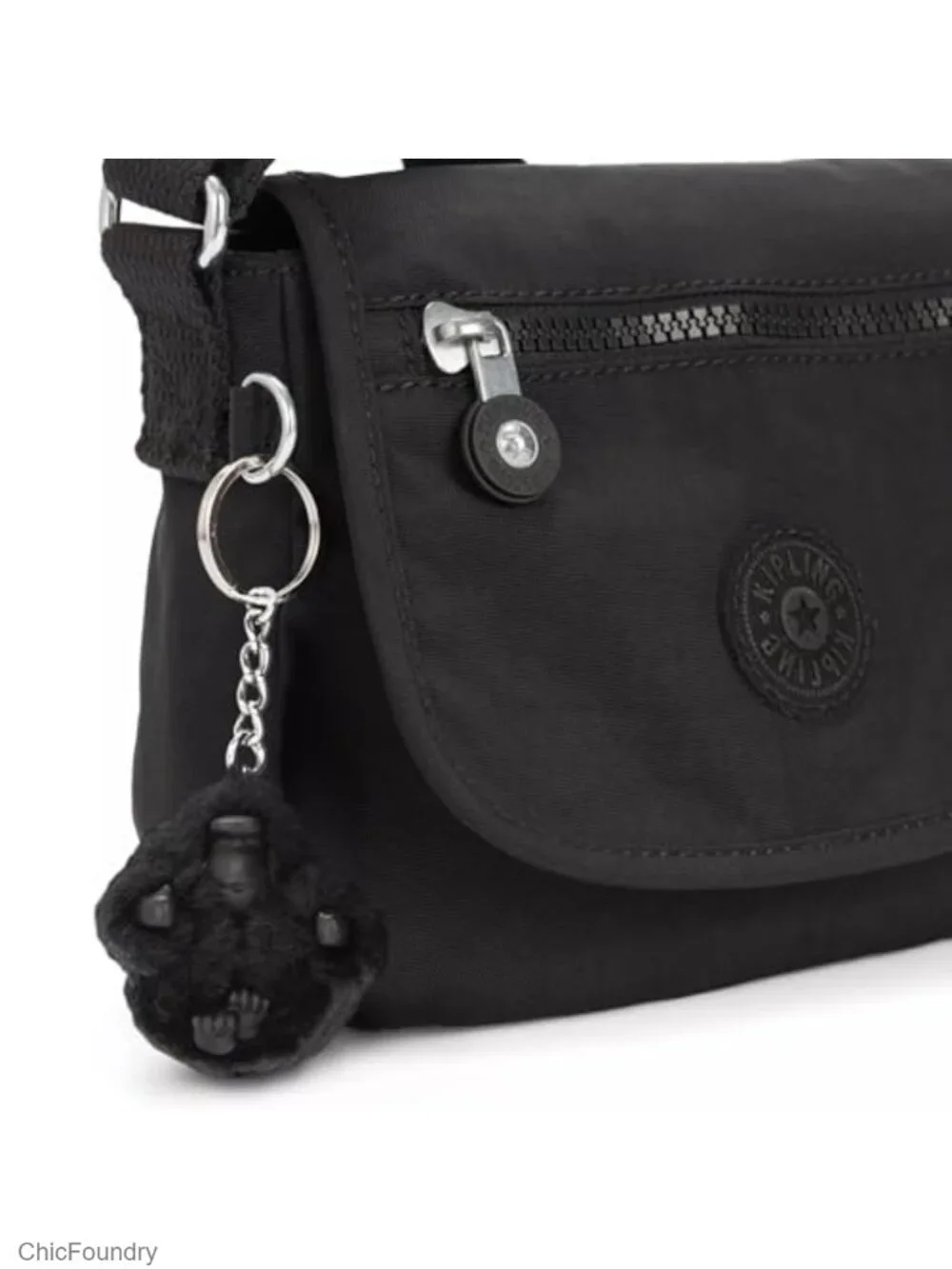 Mini Crossbody Bag with Adjustable Strap and Magnetic Snap Closure